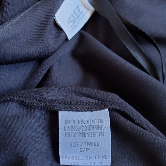 Cute Black Stretchy One Shoulder Prom Dress  Whimsigoth Sz S - Picture 3 of 6